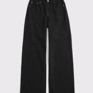 Abercrombie & Fitch High Rise Wide Leg Jean NWT